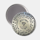 De heer Whitney Summit Marker Magneet (Voorkant / Achterkant)