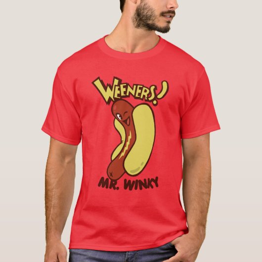 de heer Winky T-shirt (Voorkant)