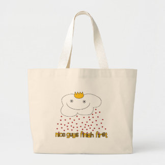 de heer wolk regeert liefde grote tote bag