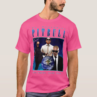 de heer Worldwide Pitbull T-shirt