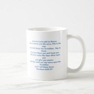 De Heer zegent u en houdt u. Koffiemok