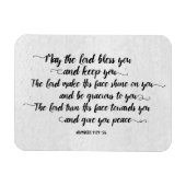 De Heer zegent u en houdt u magneet (Horizontaal)