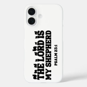 De Heere Is Mijn Herder – Psalm 23:1 iPhone 16 Hoesje