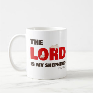 De Heere is mijn Herder Psalmen 23 Christelijk Gel Koffiemok