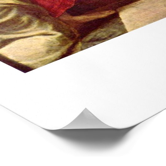 De Heer's Supper van Vicente Juan Masip Poster (Hoek)