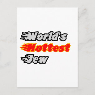 De heetste jood ter wereld briefkaart