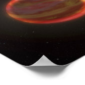 De heetste planeet op de Melkweg Poster (Hoek)