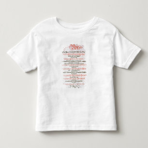 De Heilige Bijbel, Vol. I., 1681 Kinder Shirts