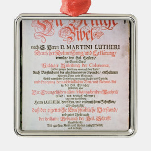 De Heilige Bijbel, Vol. I., 1681 Metalen Ornament