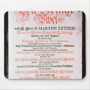 De Heilige Bijbel, Vol. I., 1681 Muismat