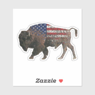 De Heilige Buffel van Noord-Amerika Sticker