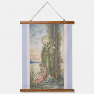 De heilige Cecilia van Gustav Moreau Hangend Wandkleed