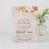 De Heilige Communie van het Manuscript van het flo Kaart (Staand voorkant)