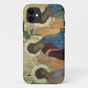 De Heilige Drievuldigheid, 1420s (tempera op het p iPhone 11 Hoesje