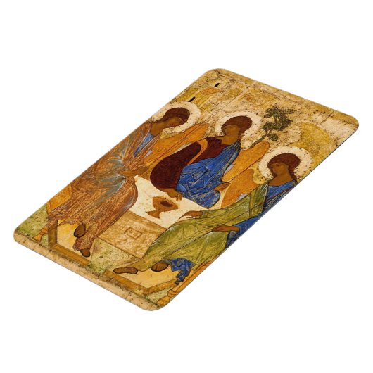 De Heilige Drievuldigheid van Andrei Rublev Magneet (Linkerzijde)