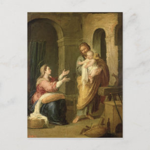 De Heilige Familie, c.1660-70 Briefkaart