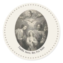 De Heilige Familie En Heilige Drie-eenheid Ronde S