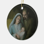 De Heilige Familie Keramisch Ornament (Links)