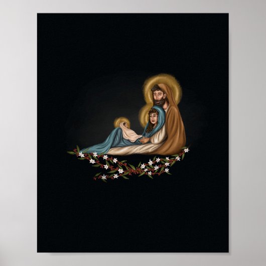 De Heilige Familie Poster (Voorkant)