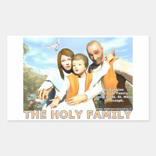 De Heilige Familie Rechthoekige Sticker