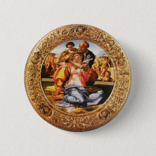 De Heilige Familie Ronde Button 5,7 Cm