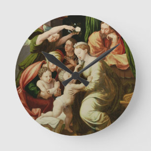 De Heilige Familie Ronde Klok
