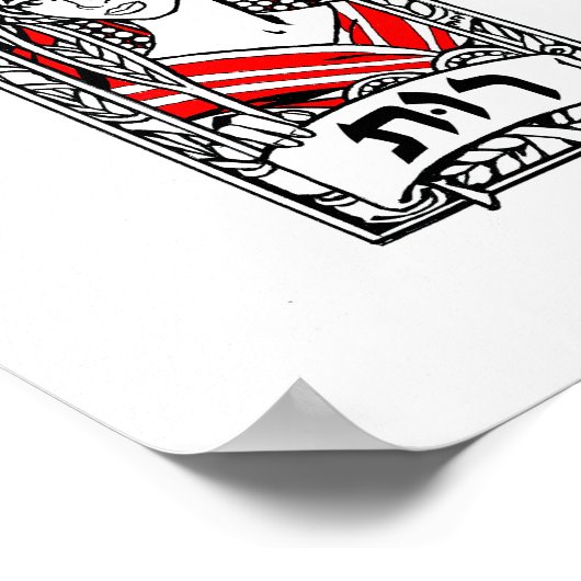 De Heilige Fore-moeder Ruth Poster (Hoek)