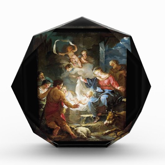 De heilige geboorte in Bethlehem Fotoblokken (Voorkant)