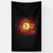 De Heilige Geest (Bernini) Spandoek (Verticaal)