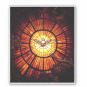 De Heilige Geest (Bernini) Sticker (Voorkant)