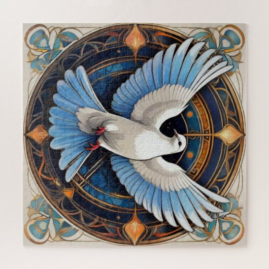 De Heilige Geest (duif) 2 Legpuzzel (Horizontaal)