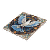 De Heilige Geest (duif) 2 Tegeltje (Zijkant)