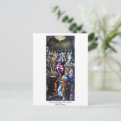 De heilige geest van El Greco Briefkaart (Staand voorkant)