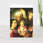 De heilige Kaart van de Familie (Achterkant)