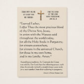 De Heilige Kaart van de Grote Peuter (Achterkant)