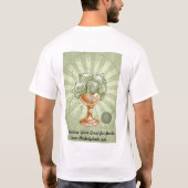 De Heilige Kale Juicing T-Shirt (Achterkant)
