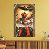 De Heilige Maagd, 1516-18 Canvas Afdruk (Insitu (Woonkamer))