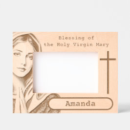 de Heilige Maagd Maria Gegraveerde Lijstjes