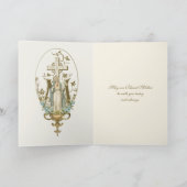 De Heilige Maagd Maria Maria Kruis Kaart (Binnen)