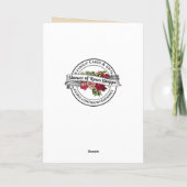 De Heilige Maagd Maria Vintage Kaart (Achterkant)