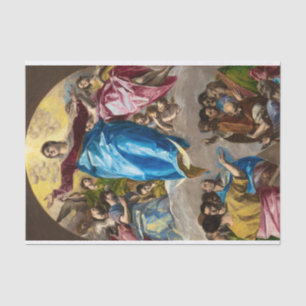 De Heilige Maagd van El Greco Tissuepapier