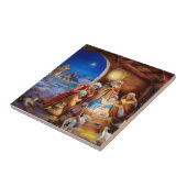 De heilige nacht tegeltje (Zijkant)