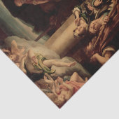 De Heilige Nacht van Correggio Tissuepapier (Detail)