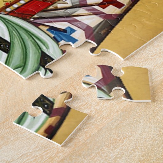 De heilige Nektarios van Aegina Legpuzzel (Zijkant)