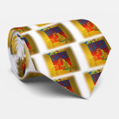 De Heilige Plaats van de Tabernakel met Hoge Pries Stropdas (Opgerold)