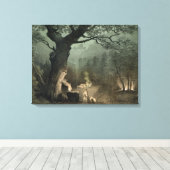 De heilige rog van de druïden canvas afdruk (Insitu (Houten vloer))