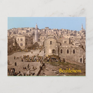 De Heilige Stad Bethlehem Briefkaart