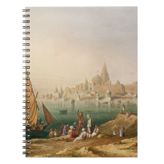 De heilige stad en de tempels van Dwarka, van Volu Notitieboek (Voorkant)