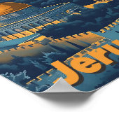 De Heilige Stad  Kunst Illustratie Poster (Hoek)