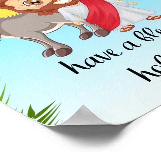 De Heilige Week heeft een gezegend print-, waardev Poster (Hoek)